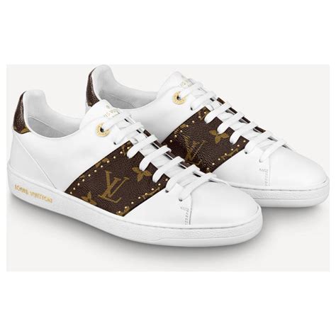 louis vuitton frontrow sneaker monogram|lv frontrow sneaker white.